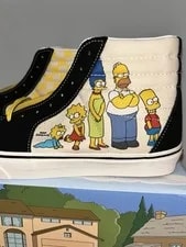 Vans X the Simpsons Sk8-Hi / Check High Top Limited Ed. 2