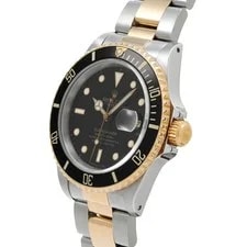 Rolex Submariner 16613 40mm Stainless Steel Black #WW995 2