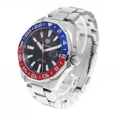 TAG Heuer WAY201F.BA0927 Aquaracer Caliber 7 GMT Automatic Black F/S 3