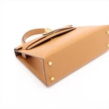 Hermès Kelly 2 20 Serie Verso Mysore X Cacao Metal Fitt 4