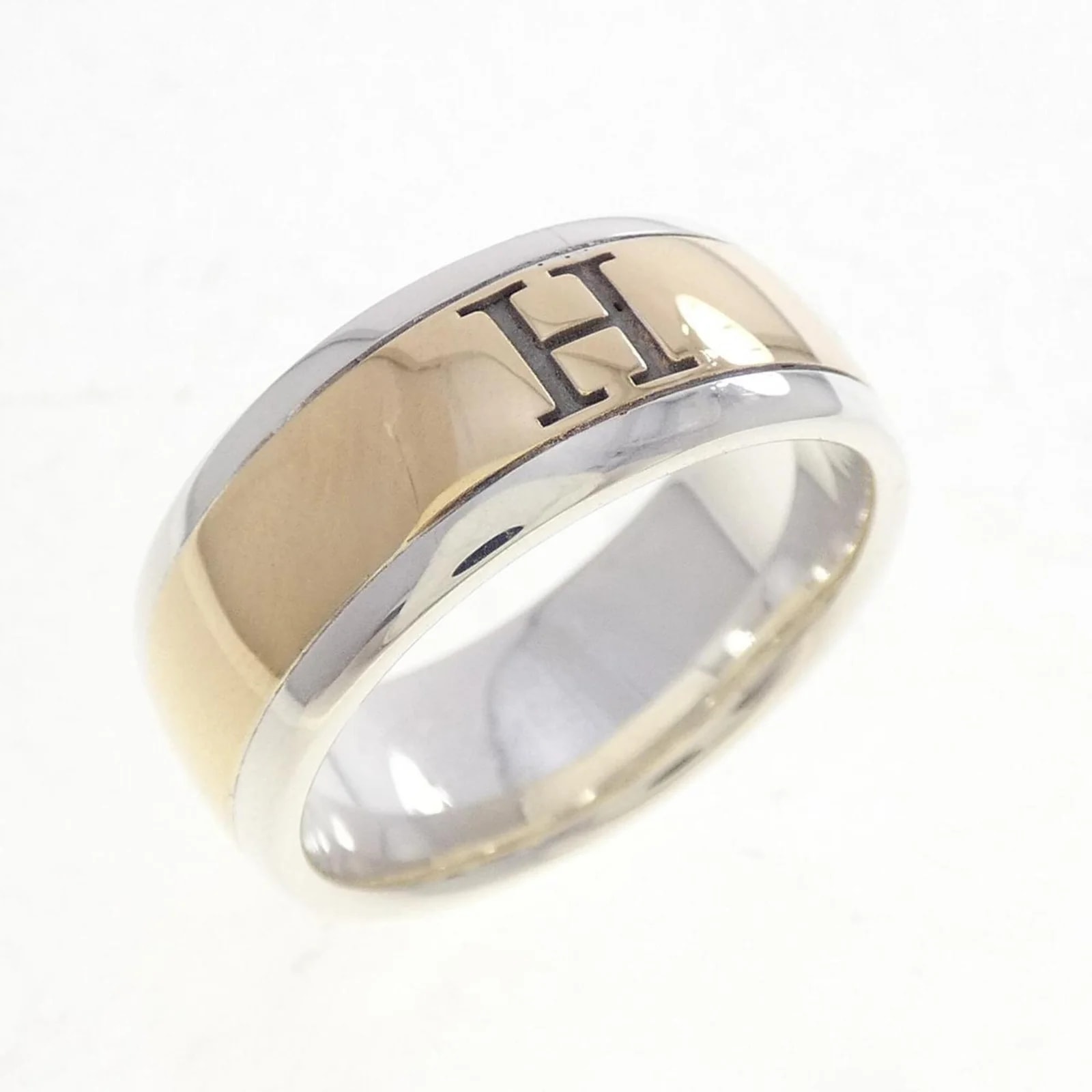 Hermès — Hermes Yellow Gold (18K) 925 Band — Jewelry — resale