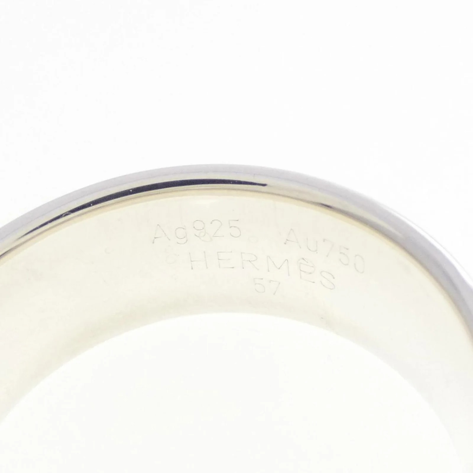 Hermes Yellow Gold (18K) 925 Band 4