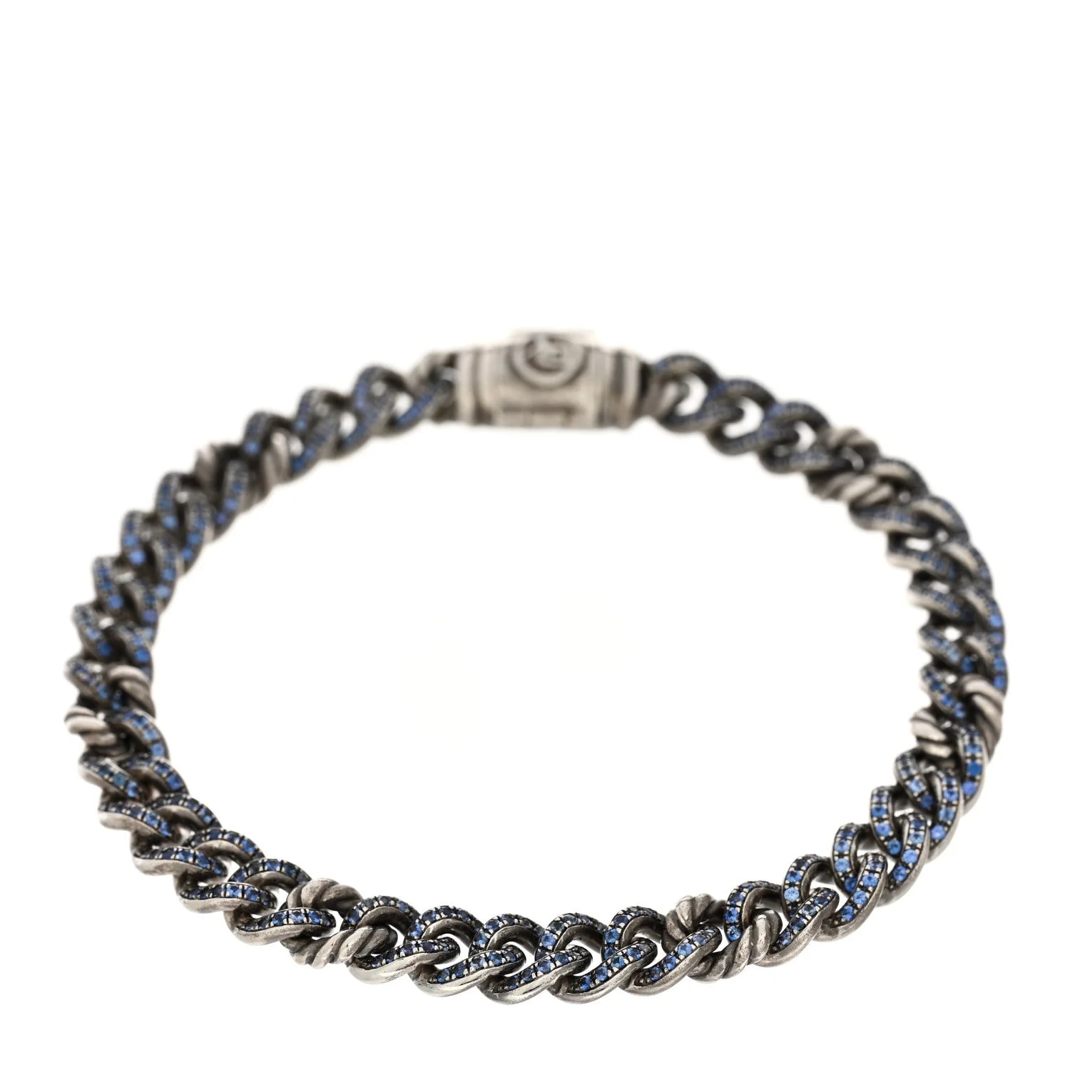 David Yurman — Blue Sapphire Petite Curb Link — Jewelry — resale