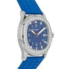 Patek Philippe Aquanaut Steel Quartz 36mm Blue Dial Diamond 5067A-014 3