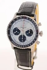 Breitling Navitimer B01 Chronograph 41mm Blue Dial AB0139241C2P1 3