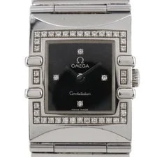 Omega — Omega Constellation 1528.46 Stainless Steel / Diamond 20.5mm Black Dial #NW202 — Watch — resale
