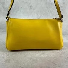 Auth Fendi Fur Micro Monster Baguette Crossbody Chain 8M0354 4