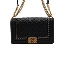Chanel Boy Calf Medium Chain Flap 152314767 [P] 2
