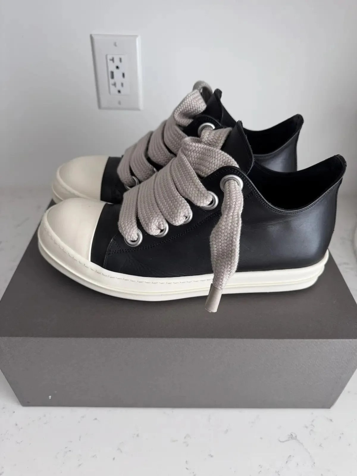 Rick Owens — Rick Owens Fat Lace Low Cut — Sneaker — resale