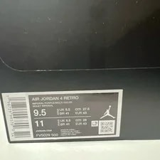 Jordan Air 4 Retro Lakers Imperial -Color FV5029-500 2