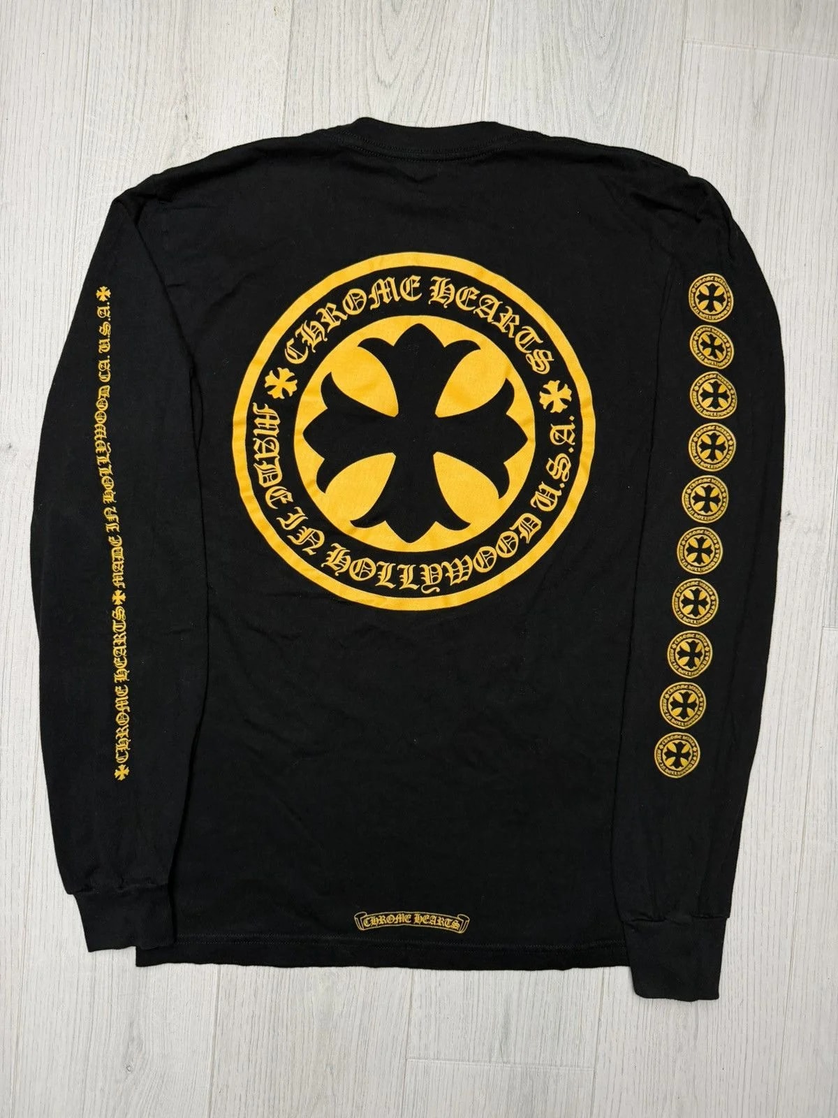 Chrome Hearts — Hearts Hollywood Plus Cross Long Sleeve — streetwear — resale