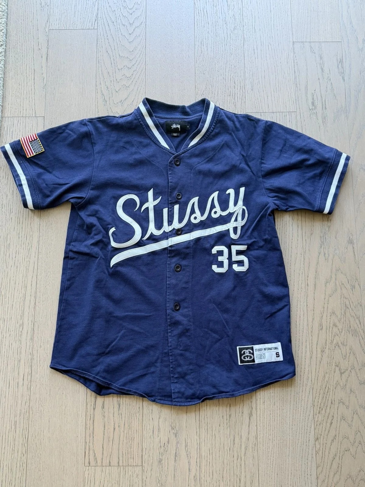 Stussy International Japan Baseball — streetwear — resale