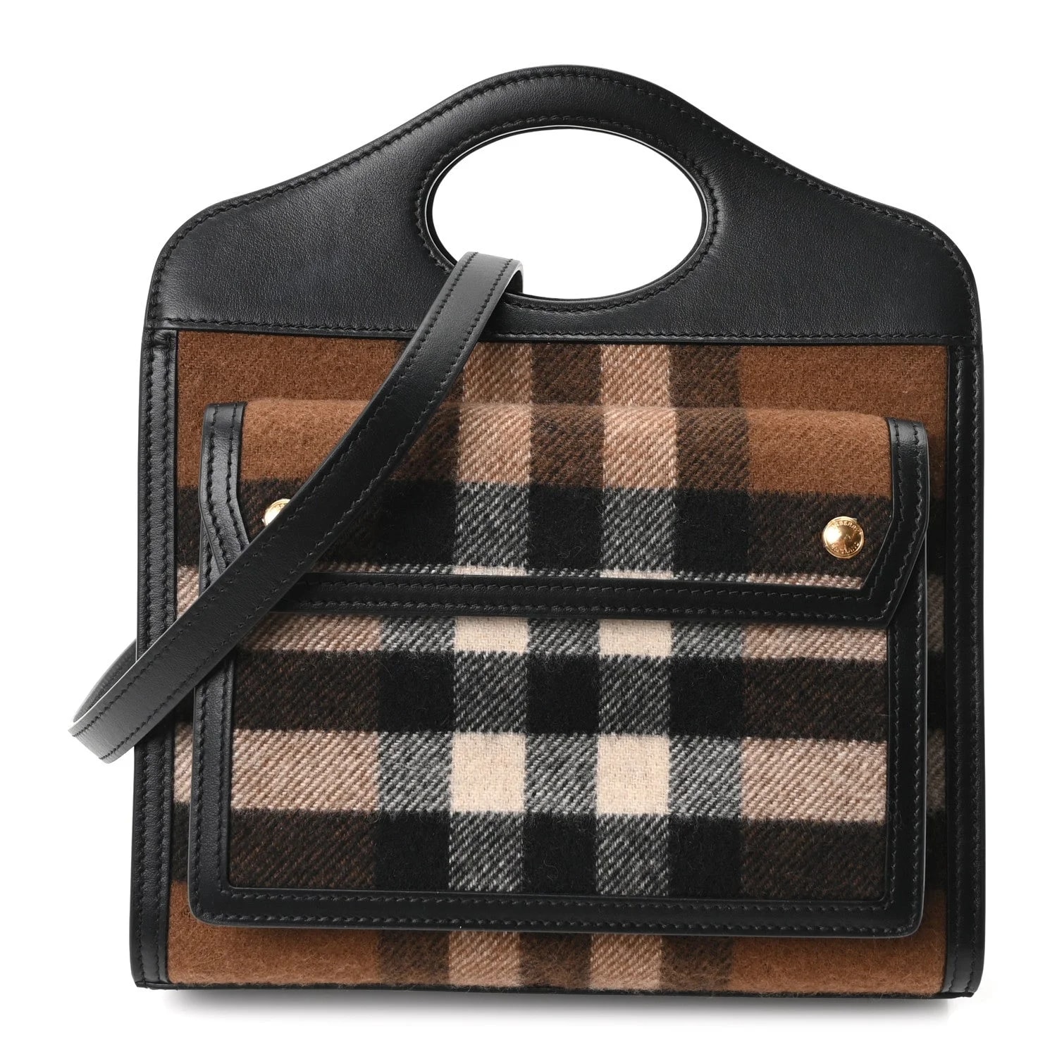 Burberry — Smooth Check Mini Pocket Bag — Handbag — resale