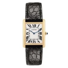 Cartier Tank Solo Large Silver Dial Yellow Gold W5200004 Card 2