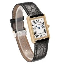 Cartier Tank Solo Large Silver Dial Yellow Gold W5200004 Card 3