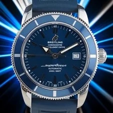 Breitling — Breitling Superocean Heritage A17321 42mm Blue Dial Automatic , Box & Extra — Watch — resale