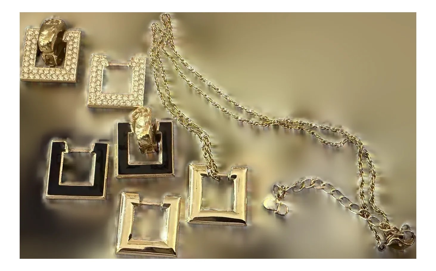 Dior — 1980s Costume Jewelry Interchangeable and By Christian Dior 1 — Jewelry — resale