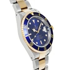 Rolex Submariner 16613 40mm Stainless Steel Blue #WW1014 3