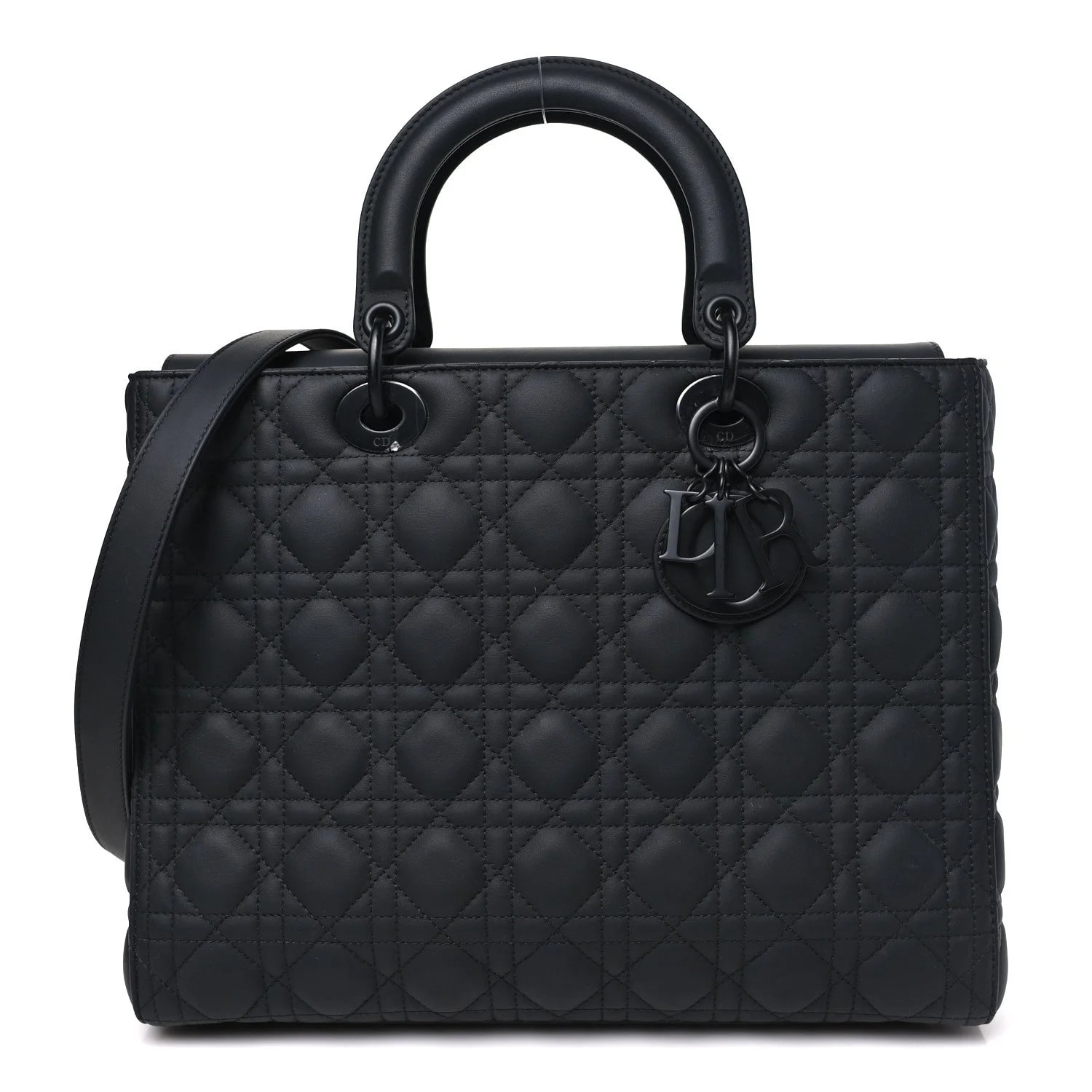 Dior — Ultra Matte Medium Lady Dior — Handbag — resale