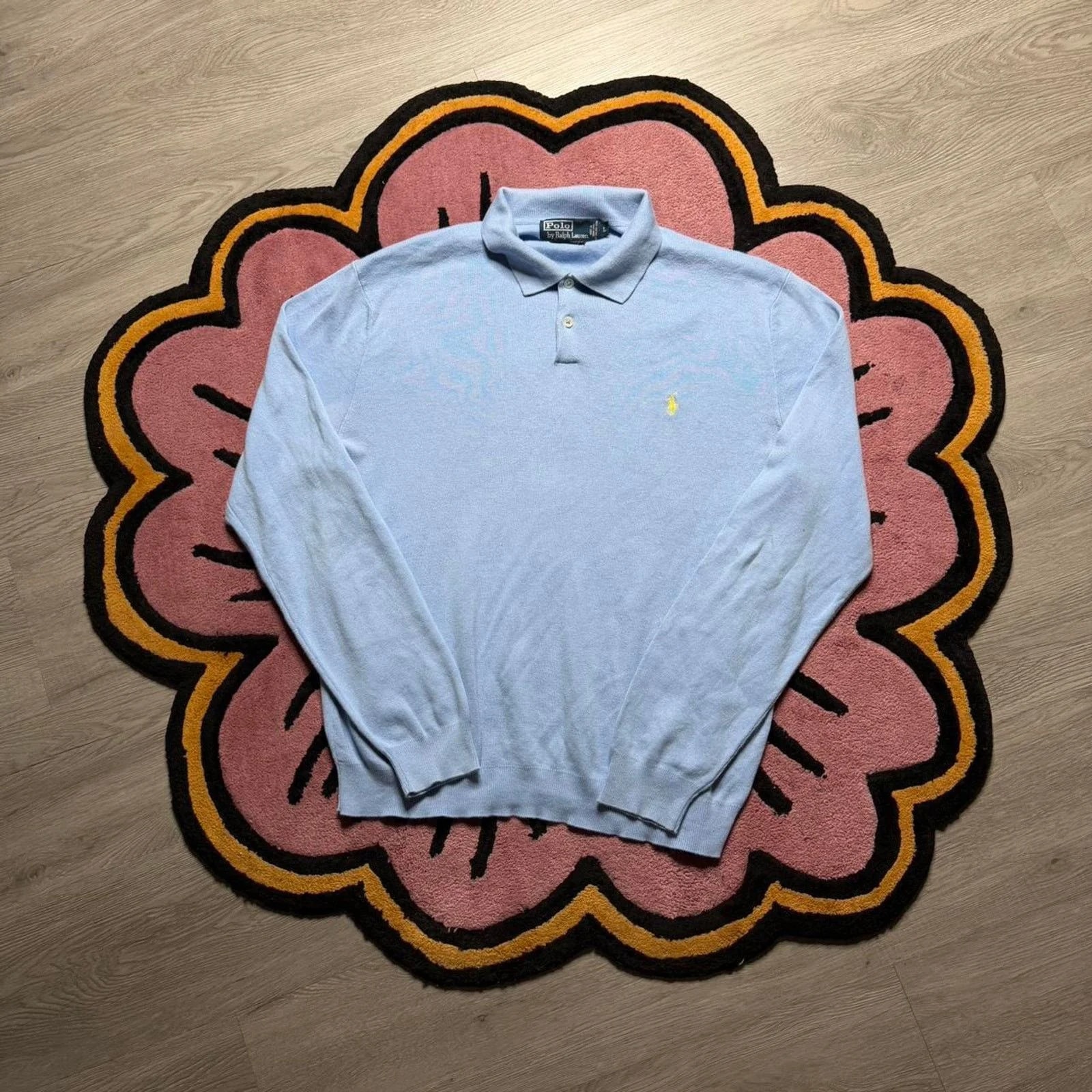 Polo Ralph Lauren — Polo Ralph Lauren Embroidered` Lightweight Polo Shirt — streetwear — resale