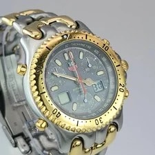 Excellent Tag Heuer Senna Model CG1122 Professional Analog-Digital 3