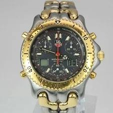 Excellent Tag Heuer Senna Model CG1122 Professional Analog-Digital 4