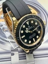 Rolex Yacht-Master 226658 Black Two-Piece Strap With Black Bezel Warranty 4
