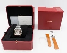 Cartier Santos 39.8mm WSSA0018 White Dial Large 2024 2