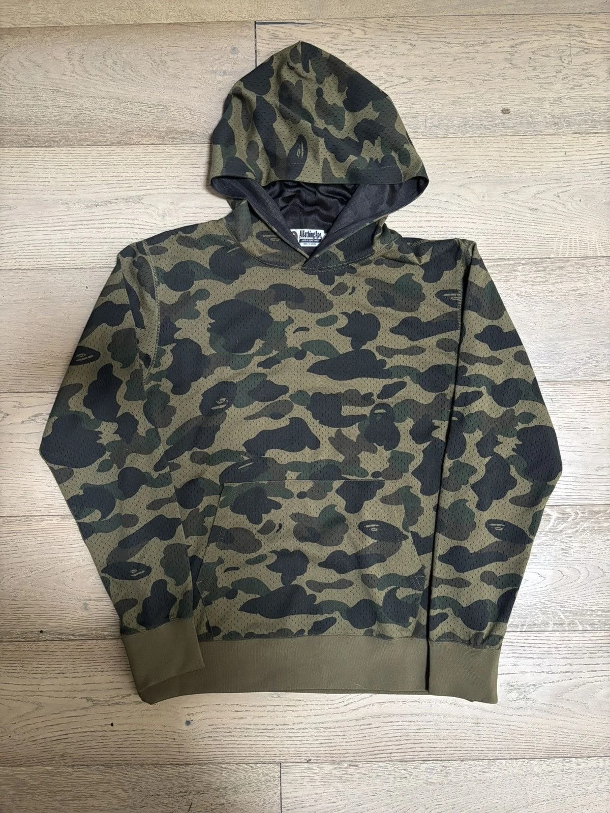 BAPE — Bape (Sample) 1st Camo Thermal Pullover — streetwear — resale