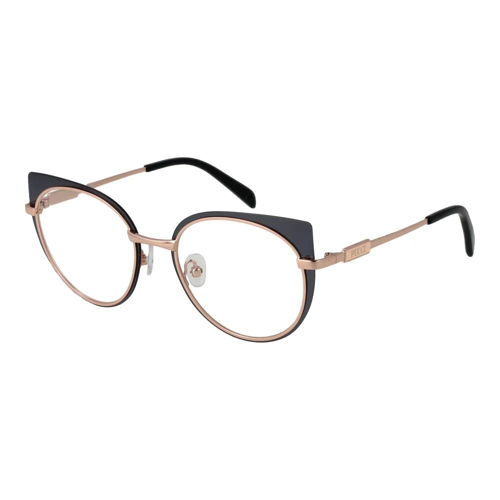 Emilio Pucci — Rose Gold Metal Glasses (Frames) — Accessory — resale