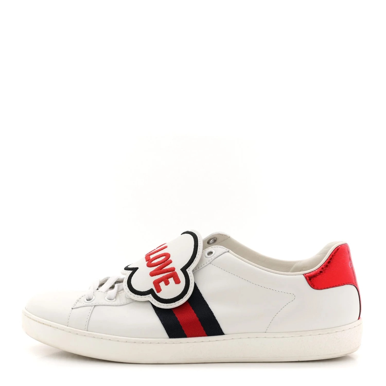 Gucci — Ayers Bee Embroidered Ace Sneakers — Sneaker — resale