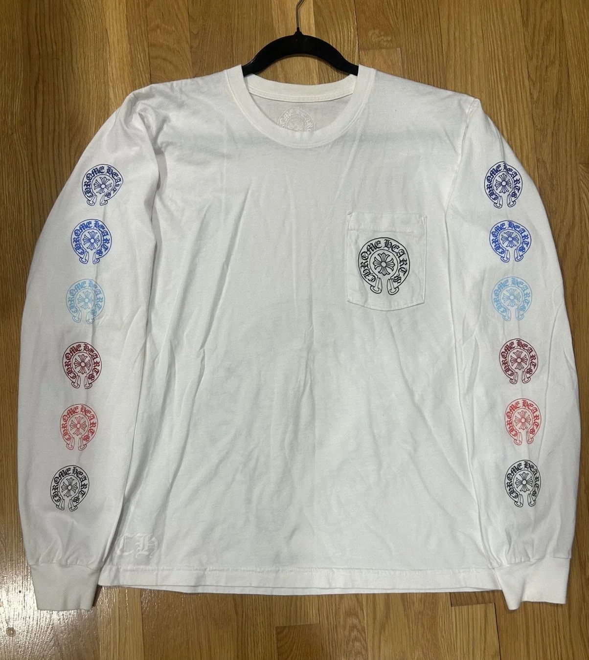 Chrome Hearts — Hearts Horseshoe Long-Sleeve — streetwear — resale