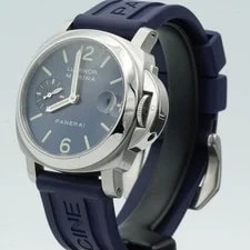Panerai Luminor Marina PAM00048 Automatic Steel 40mm Blue 4