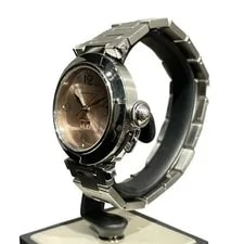 Cartier Pasha C 35mm Big Date W31058M7 Pink Stainless Steel Automatic 2