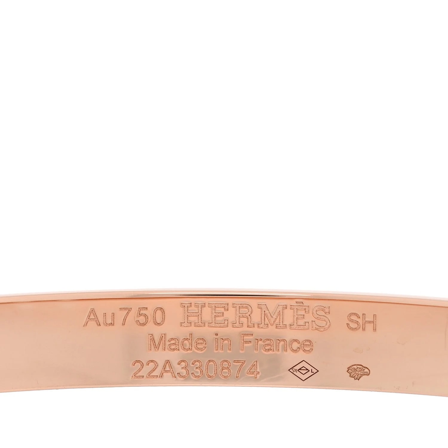18K Rose Gold H D'Ancre SH 3