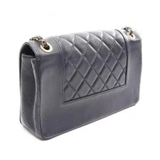 Chanel Mademoiselle Matelasse W Flap Chain GHW CC 2