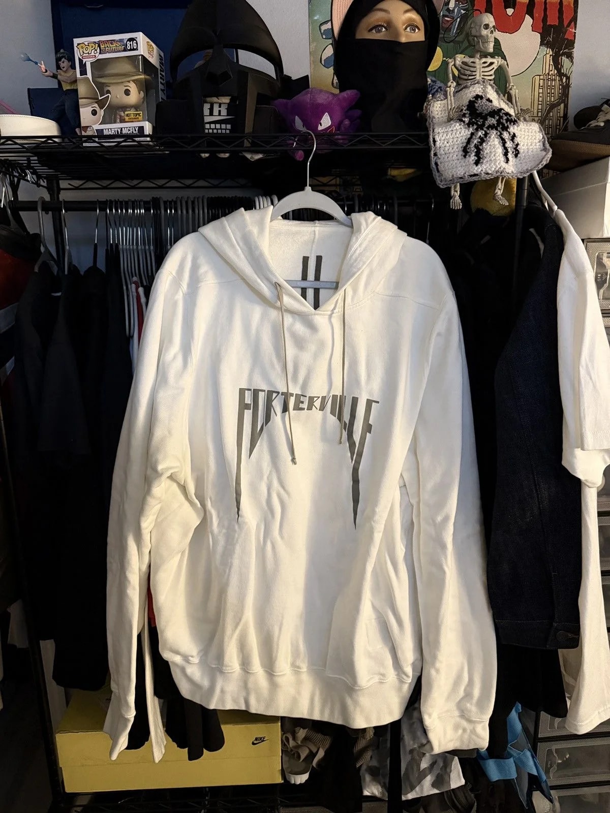 Rick Owens DRKSHDW — Rick Owens Drkshdw Porterville Hoodie — streetwear — resale