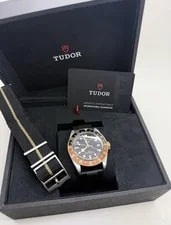 2022 Tudor Black Bay GMT Root Beer Brown Black Steel Gold 79833MN B+P 2