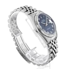 Rolex Datejust 16234 Blue Rome Y Number Second Hand 3
