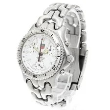 TAG Heuer Carrera Chronograph CG1112-1 39mm SS White #C11057 2