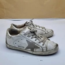 Golden Goose — Golden Goose Superstar220 Italian Model Limited Edition Vhtf Shoes Pre-owne — Sneaker — resale
