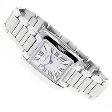 Cartier — Cartier Tank Anglaise SM W5310022 23mm SS Silver Dial Quartz #C5690 — Watch — resale