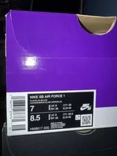 Nike SB X Air Force 1 Low “Flax”, ’s US Size 7, (Ships NOW) 2
