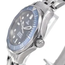 Omega Seamaster Professional 300m 2561.80 Blue Dial Quartz Boy's I#146597 3
