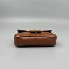 Gucci GG Marmont Super Mini Matelasse Crossbody Auth 3