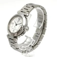 Authentic Cartier Pasha C W31024M7 Stainless Steel Mechanical Automatic #230... 2