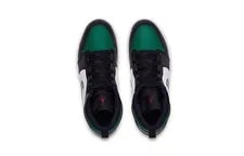 (PS) Jordan 1 Mid Abyss Frosted Spruce 640737-300 4