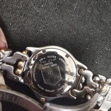 Tag Heuer S95.213M Quartz SS Analog 200 Meters Silver Gold From Japan 3