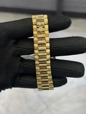 Rolex Day Date 36 Champagne Stick Dial on President 18038 2