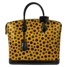 Louis Vuitton — Louis Vuitton LockitMM Yayoi Kusama — Handbag — resale